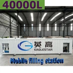Manifattur Eaglestar 20ft Container Petrol Mili Mobile Gas Station