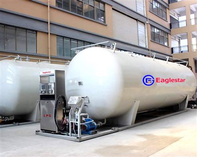 LPG Gas Refill Station